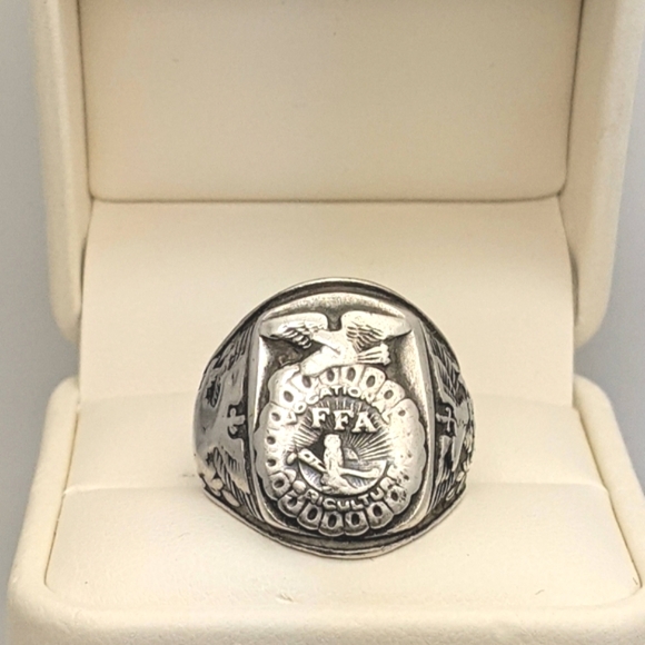 Vintage Sterling FFA Future Farmer's ofAmerica Ring